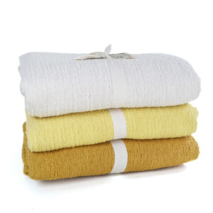 TATTER Exclusive Cotton Throw Blanket by The Weaving Mill
